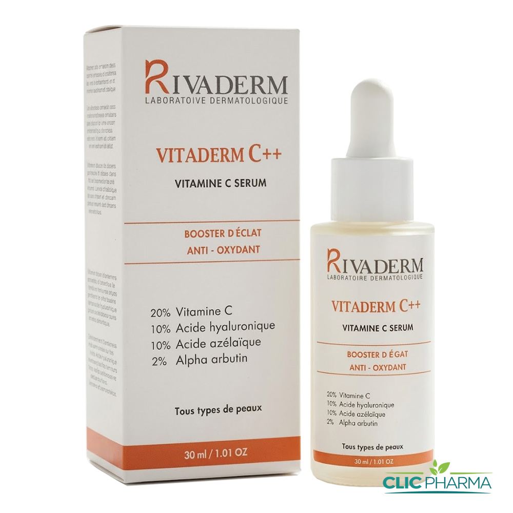 RIVADERM VITADERM C++ VIT C SERUM BOOSTER ECLAT 30ML