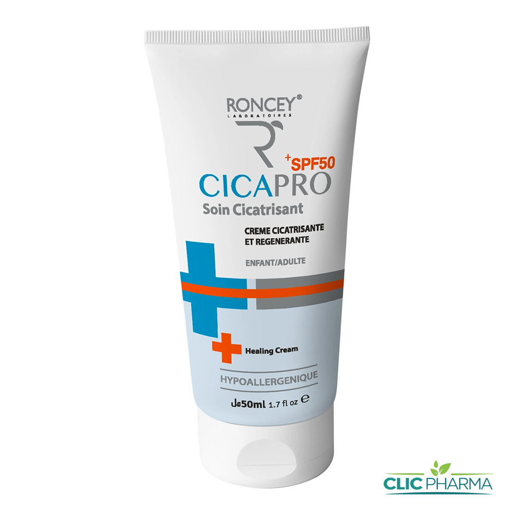 RONCEY CICAPRO CREME CICATRISANT SPF50+ 50ML