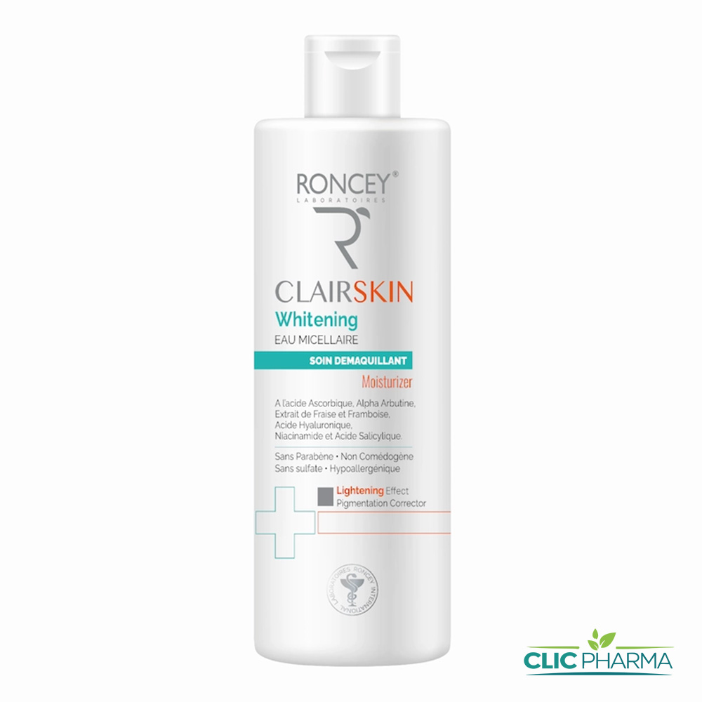 RONCEY CLAIRSKIN EAU MICELLAIRE ECLAIRCISSANT 250ML