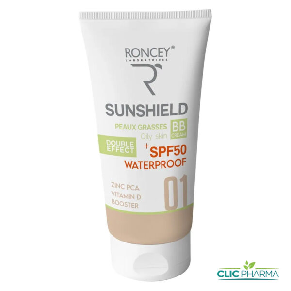 RONCEY ECRAN SUNSHIELD BB PEAUX GRASSES TEINTE 01 SPF50+ 50ML
