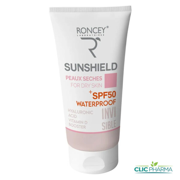 RONCEY ECRAN SUNSHIELD PEAUX SÈCHES INVISIBLES SPF50+ 50ML