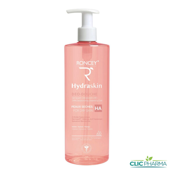 RONCEY HYDRASKIN GEL DOUCHE DEO PEAUX SECHES 1L