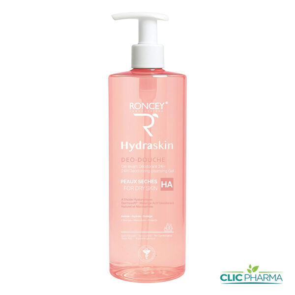 RONCEY HYDRASKIN HA DEO DOUCHE PEAUX SÈCHES 1L