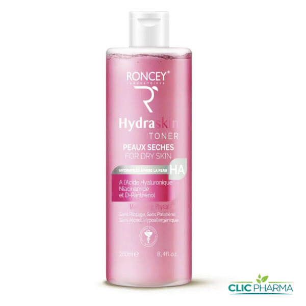 RONCEY HYDRASKIN LOTION TONIQUE 250ML PEAUX SÈCHES