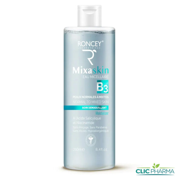 RONCEY MIXASKIN EAU MICELLAIRE 250ML PEAUX NORMALES À MIXTES