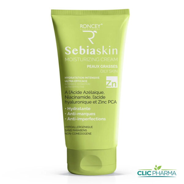 RONCEY SEBIASKIN CREME HYDRATANTE ZN 50ML PEAUX GRASSES
