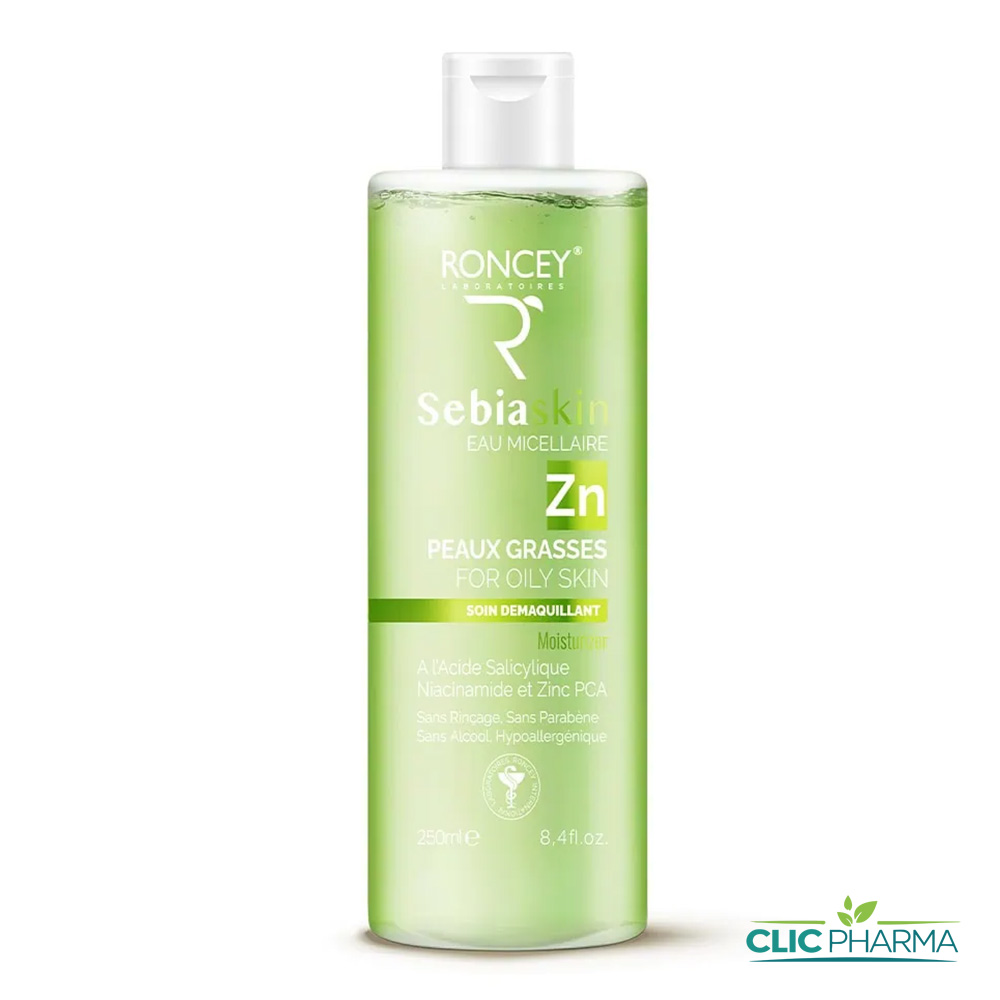 RONCEY SEBIASKIN EAU MICELLAIRE P G 250ML