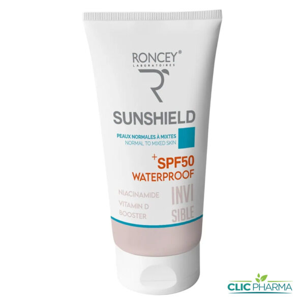 RONCEY SUNSHIELD ECRAN INVISIBLE SPF50+ 50ML PEAUX NORMALES A MIXTES