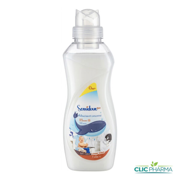 SENSIDOUX ADOUCISSANT CONCENTRE LINGE BEBE 1L