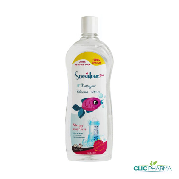SENSIDOUX BÉBÉ LIQUIDE VAISSELLE 650ML