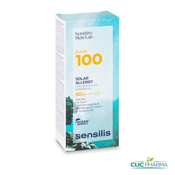 SENSILIS ECRAN FLUID 100 SOLAR ALLERGY SPF50+ 40ML