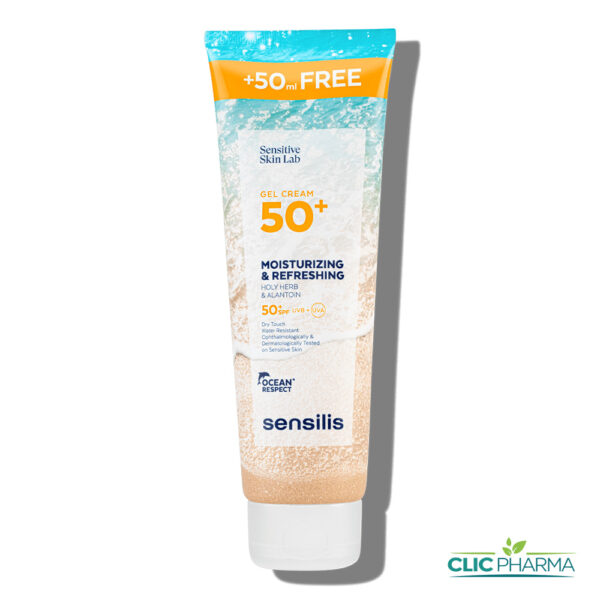 SENSILIS GEL CREME ECRAN INVISIBLE SPF50+ WATER RESISTANT 250ML