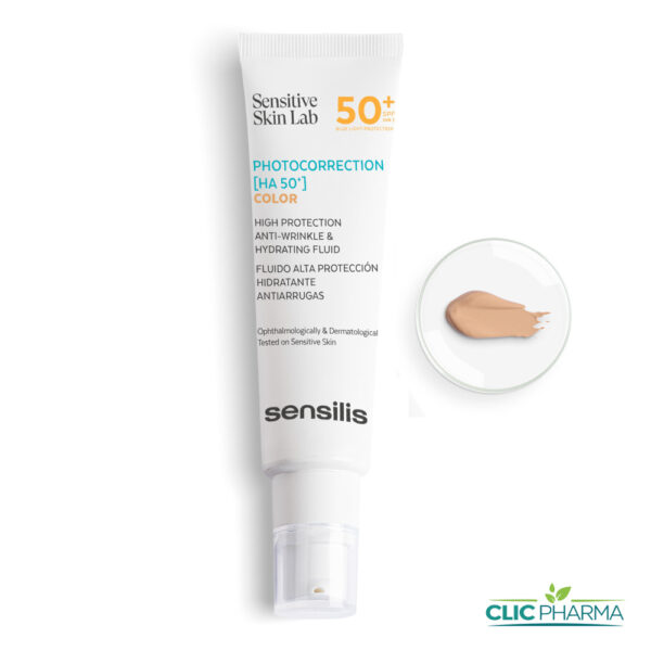 SENSILIS PHOTOCORRECTION (HA50+) COLOR FLUID TEINTE ANTI-RIDES SPF50+ 50ML