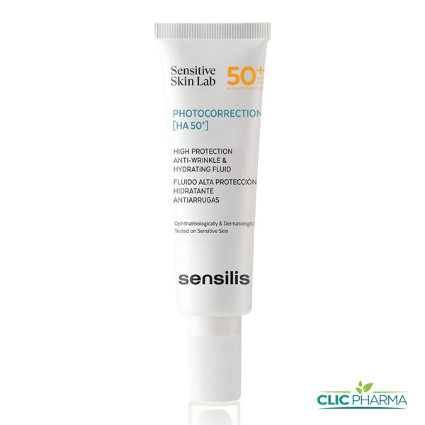 SENSILIS PHOTOCORRECTION (HA50+) FLUID INVISIBLE ANTI-RIDES SPF50+ 50ML