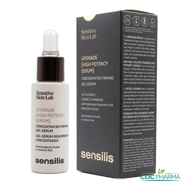 SENSILIS UPGRADE HIGH POTENCY SERUM GEL CONCENTRE ANTI-AGE 30ML