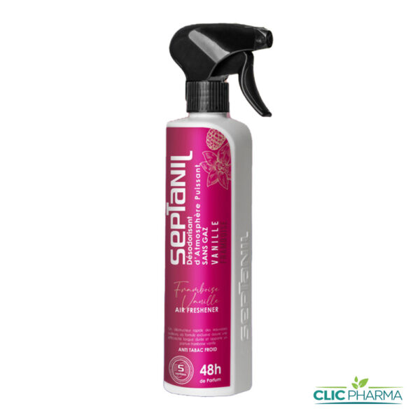 SEPTANIL DÉSODORISANT ATMOSPHERE VANILLE FRAMBOISE 500ML