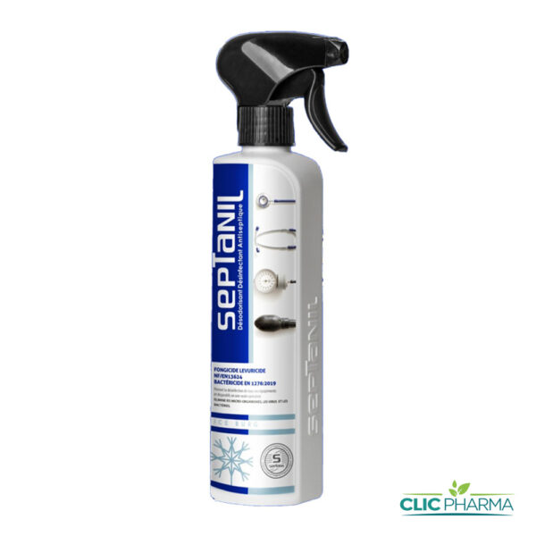 SEPTANIL DÉSODORISANT DÉSINFECTANT ICE BURG SPRAY 500ML