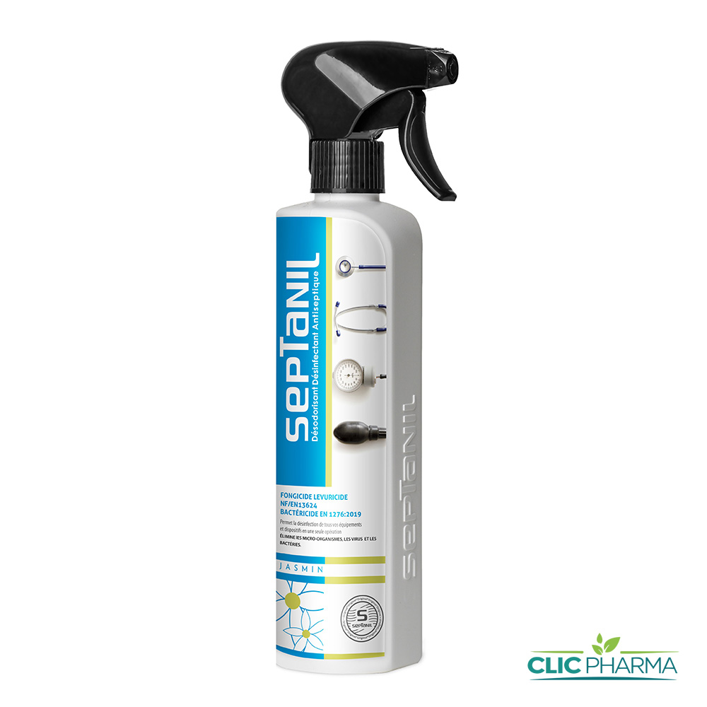 SEPTANIL DÉSODORISANT DÉSINFECTANT JASMIM SPRAY 500ML