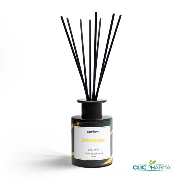 SEPTANIL DIFFUSEUR DE SENTEUR EN BAMBOU EMERAUDE 150ML