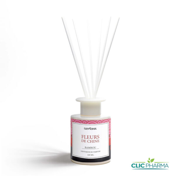 SEPTANIL DIFFUSEUR DE SENTEUR EN BAMBOU FLEUR DE CHINE 150ML