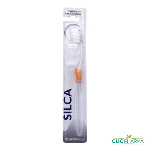 SILCA BROSSE A DENTS ORTHODONTIQUE