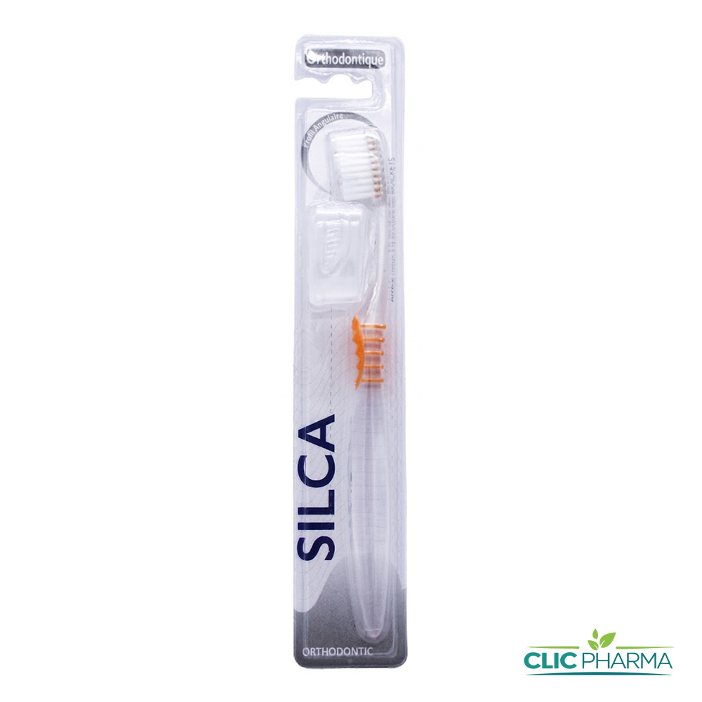 SILCA BROSSE A DENT ORTHODONTIQUE