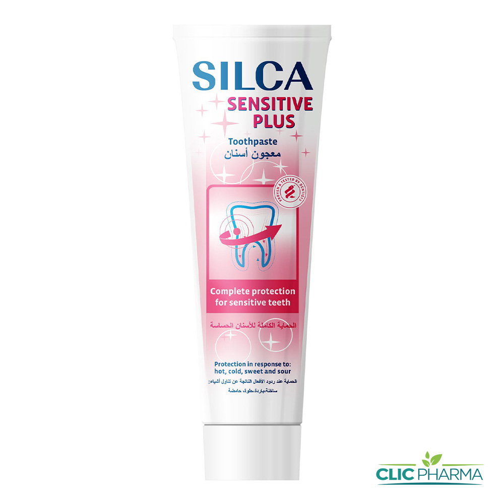 SILCA DENTIFRICE SENSITIVE PLUS 100ML