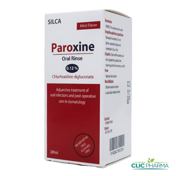 SILCA PAROXINE BAIN DE BOUCHE 200ML