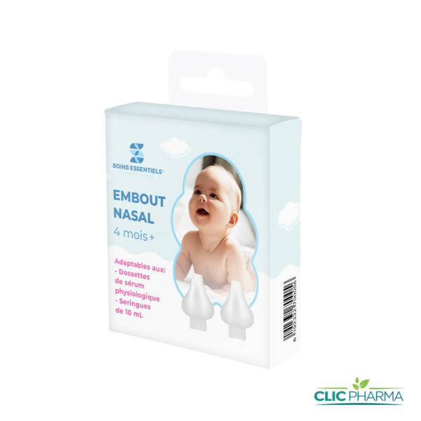 SOINS ESSENTIELS EMBOUT NASAL 4M+ (BOITE DE 2)