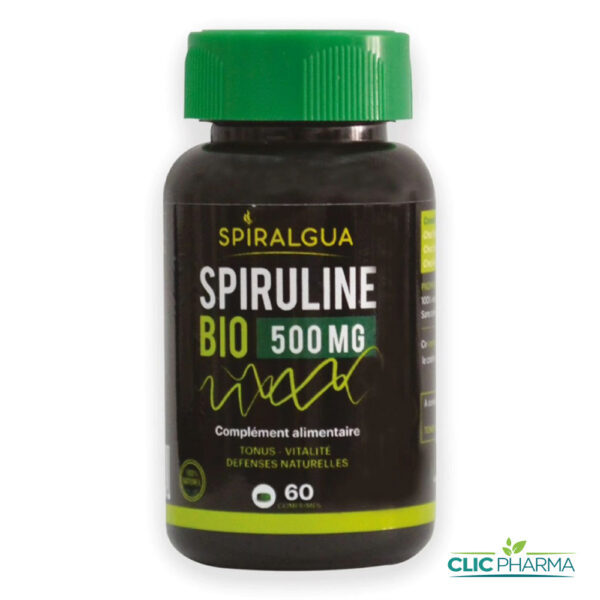 SPIRALGUA SPIRULINE 500mg (60 COMPRIMES)