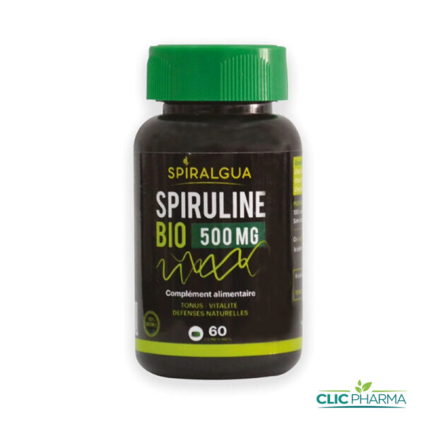 SPIRALGUA SPIRULINE 500mg (60 COMPRIMÉS)