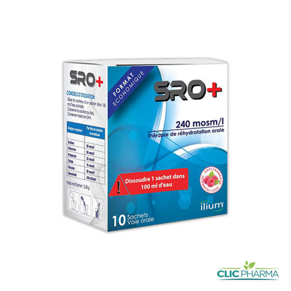 SRO+ 240 mosm/L (10 SACHETS)