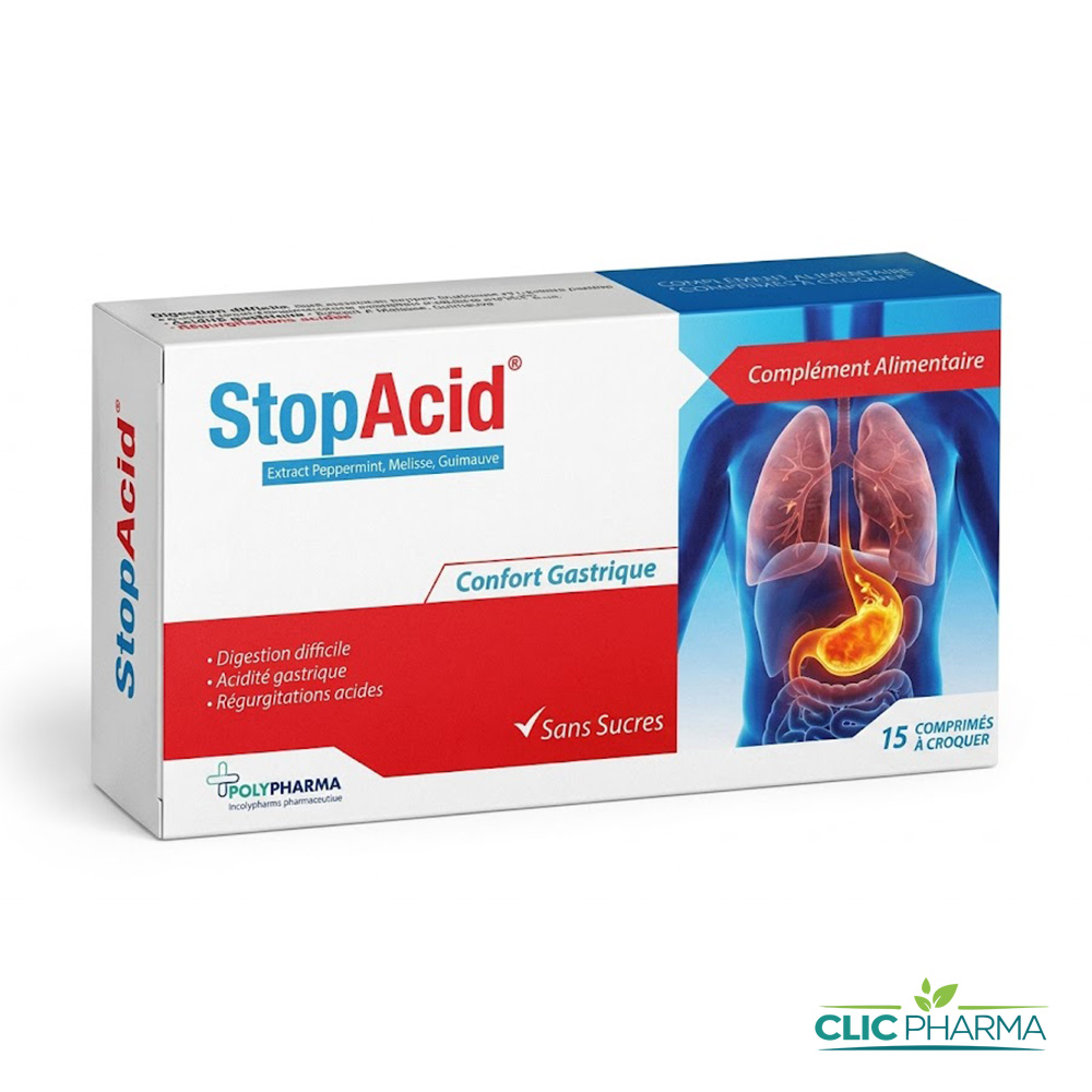 STOPACID CONFORT GASTRIQUE (15 COMPRIMES)