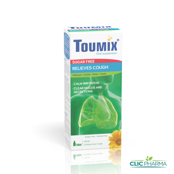 TOUMIX ADULTE SANS SUCRE SIROP 150ML