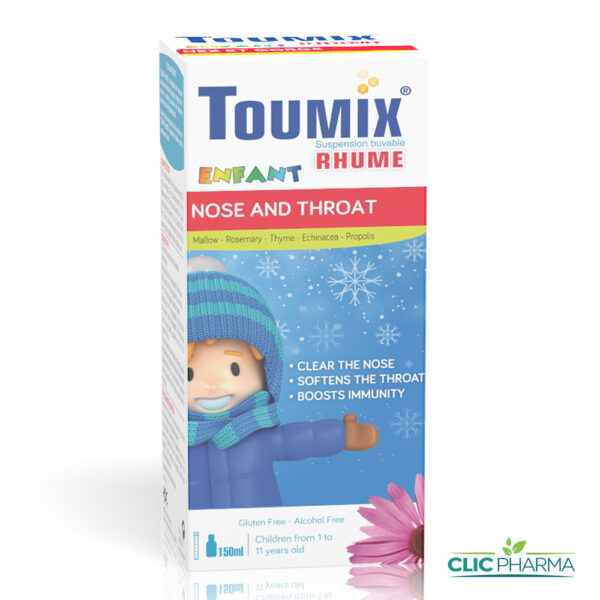 TOUMIX RHUME ENFANT SIROP 150ML