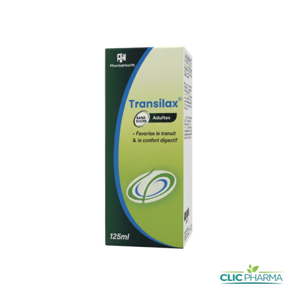 PHARMAHEALTH TRANSILAX ADULTES SANS SUCRE SIROP 125ML