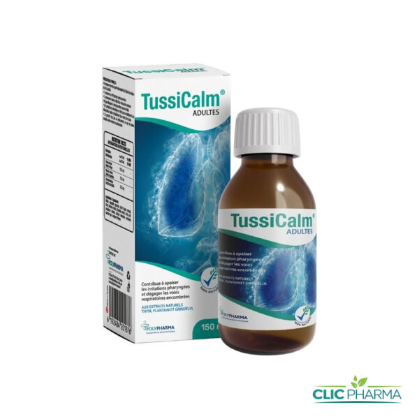 TUSSICALM ADULTE SIROP 150ML