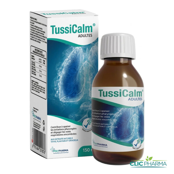 TUSSICALM ADULTE SIROP 150ML