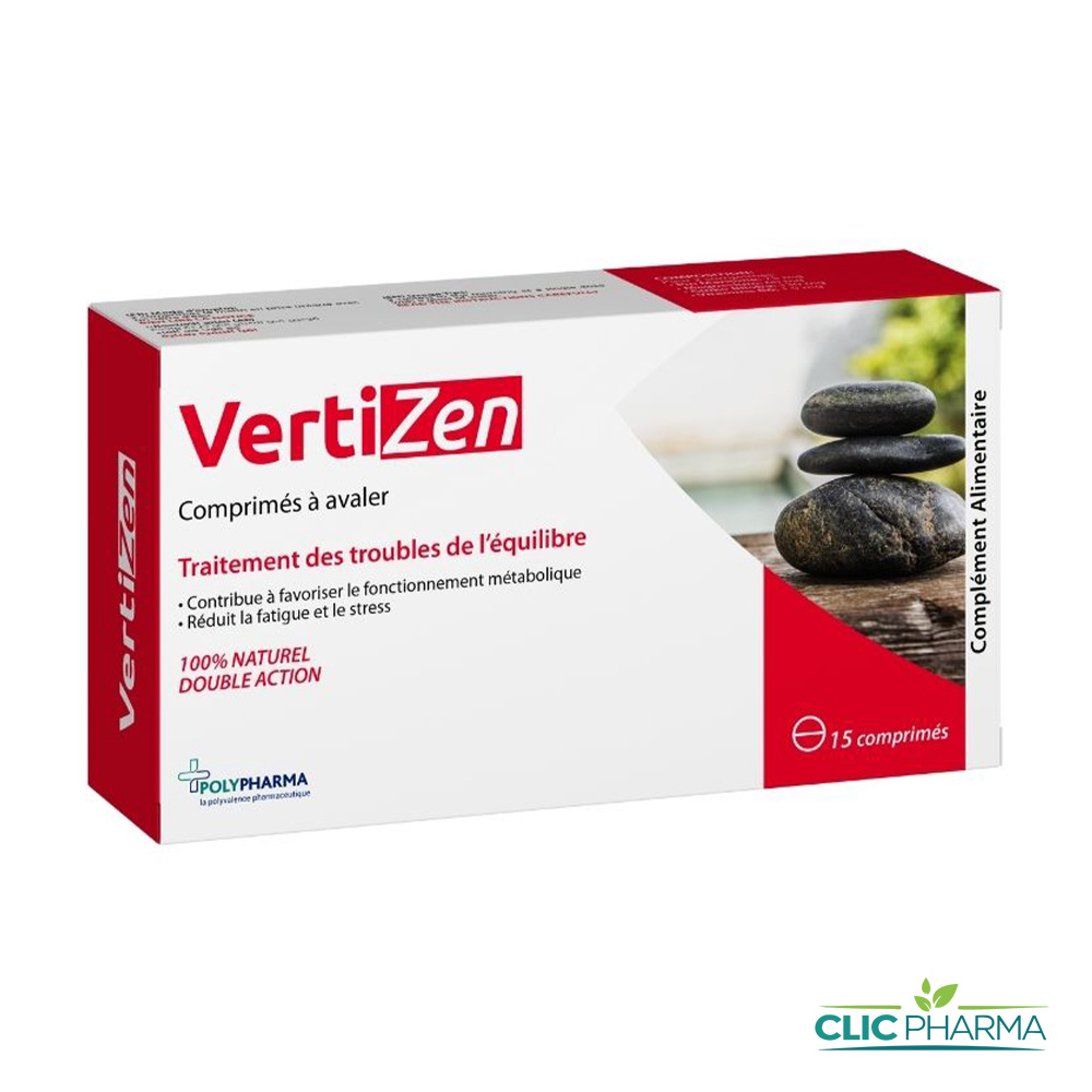 VERTIZEN TROUBLE D'EQUILIBRE (15 COMPRIMES)