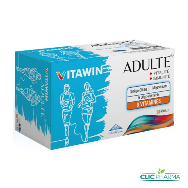 VITAWIN ADULTE (30 GELULES)
