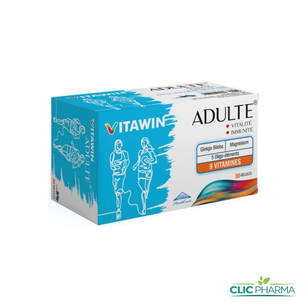 VITAWIN ADULTE (30 GÉLULES)