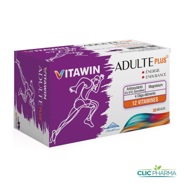 VITAWIN ADULTE PLUS (30 GELULES)