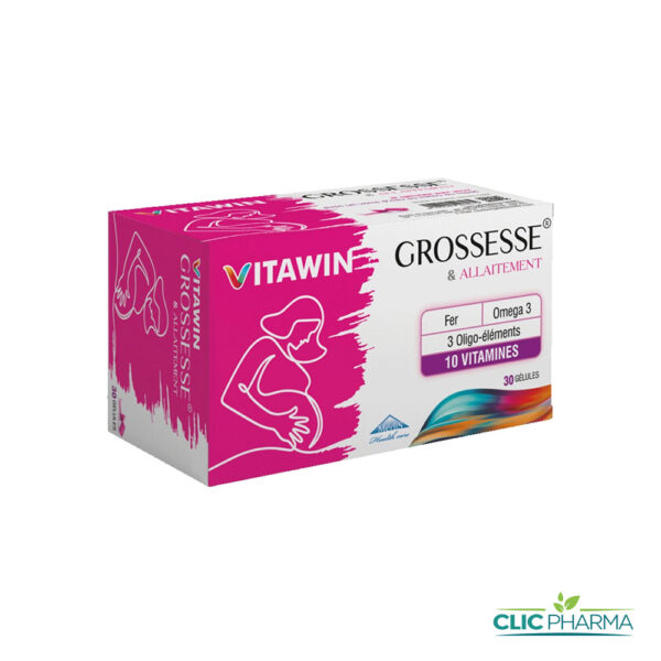 VITAWIN GROSSESSE ALLAITEMENT (30 GÉLULES)