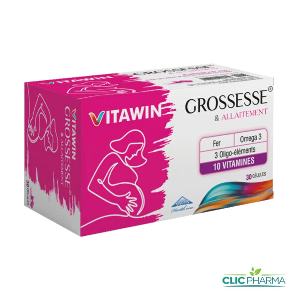 VITAWIN GROSSESSE ET ALLAITEMENT (30 GELULES)