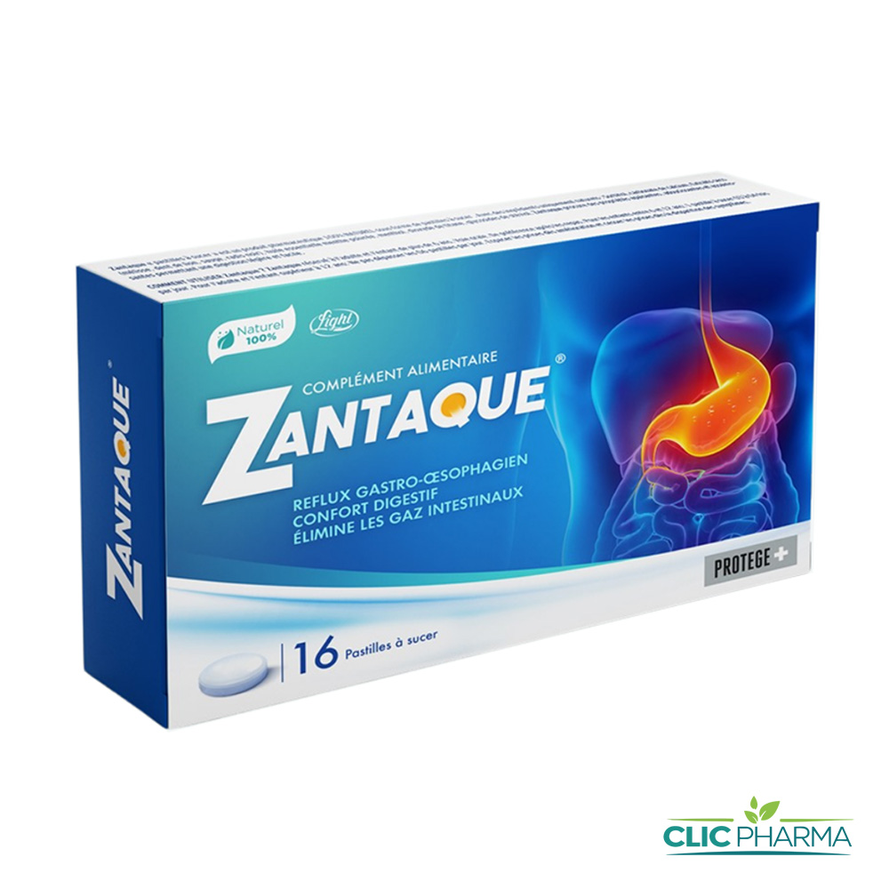 ZANTAQUE PASTILLES A SUCER CONFORT DIGESTIF B 16
