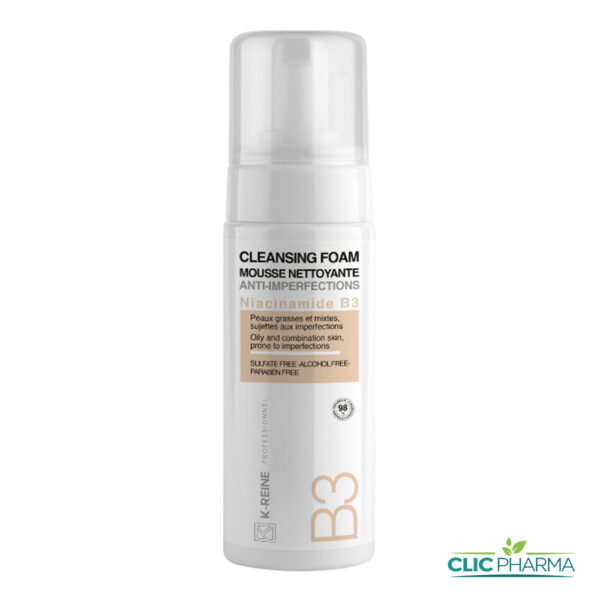 K-REINE MOUSSE NETTOYANTE ANTI-IMPERFECTIONS NIACINAMIDE B3 150ML