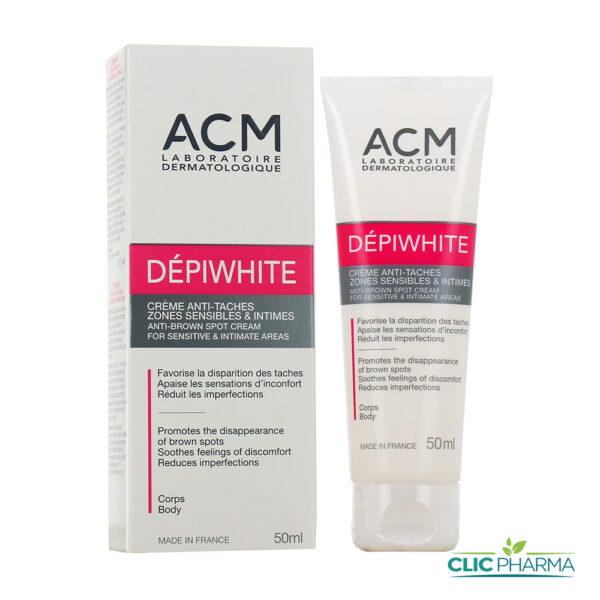 ACM DEPIWHITE CREME ANTI-TACHES ZONES SENSIBLES ET INTIMES 50ML