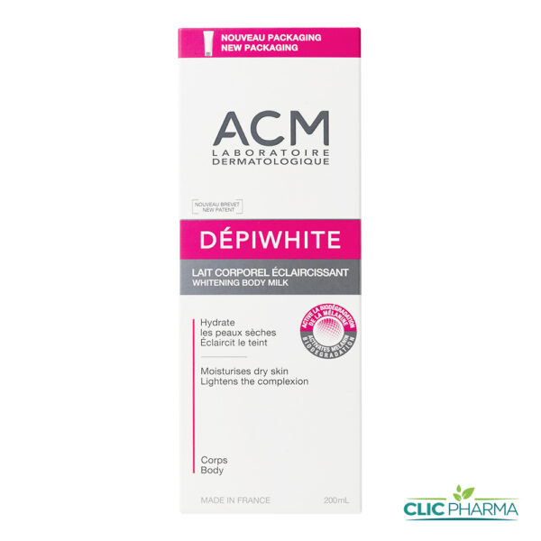 ACM DEPIWHITE LAIT CORPOREL ECLAIRCISSANT 200ML
