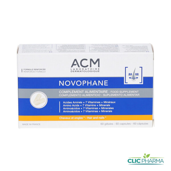 ACM NOVOPHANE COMPLEMENT ALIMENTAIRE (60 GELLULES)