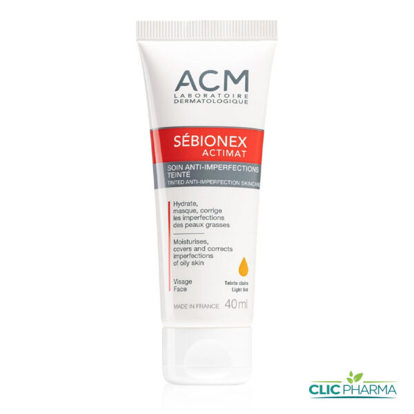 ACM SEBIONEX ACTIMAT SOIN ANTI-IMPERFECTION TEINTE 40ML